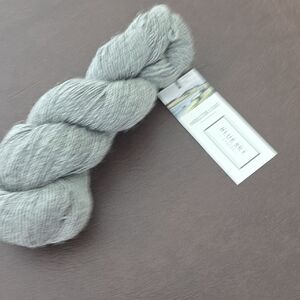 Blue Sky Gray Yarn
